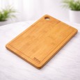[19508022] لوح تقطيع خشب بامبو ZENDA - M - NATURAL 33x25x2 CM