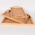 [19508213] طقم صواني خشب بامبو 3 قطع DAYA TRAY