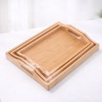 [19508213] طقم صواني خشب بامبو 3 قطع DAYA TRAY