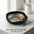 جاط بورسلان اسود مربع عميق21*21*5.5