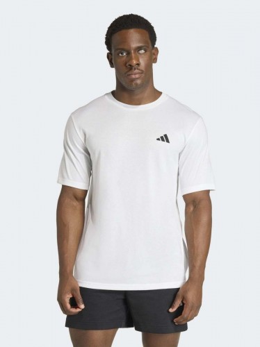 adidas Men's Workout Essentials Feelready Novelty T-Shirt - White