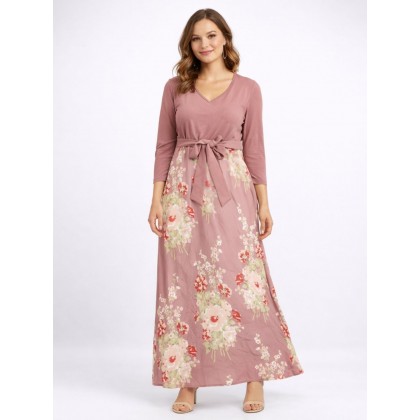 عباية ستاتي لون بني فاتح