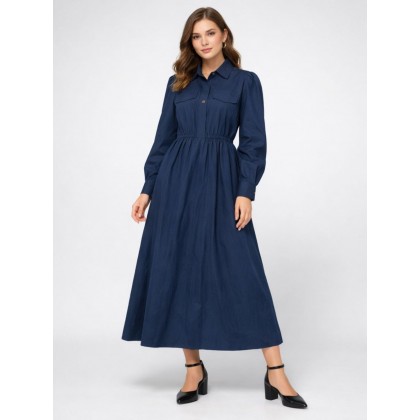 عباية نسائية لون كحلي