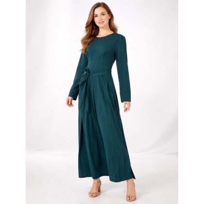 عباية ستاتي لون اخضر