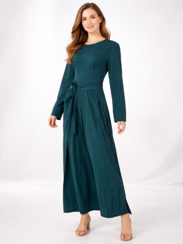 عباية ستاتي لون اخضر