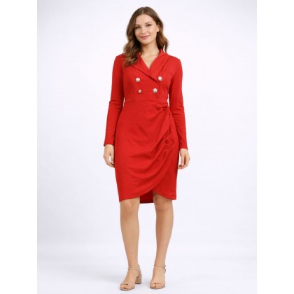 فستان نسائي لون احمر