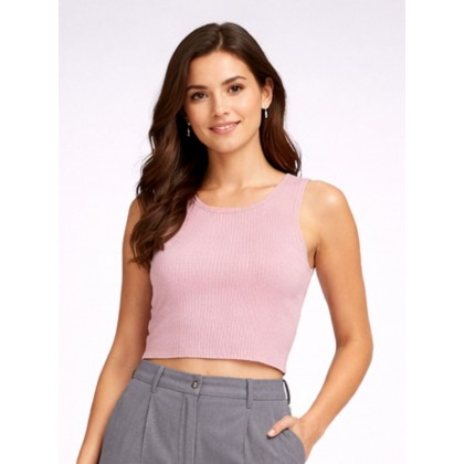 توب تانك ستاتي لون زهري