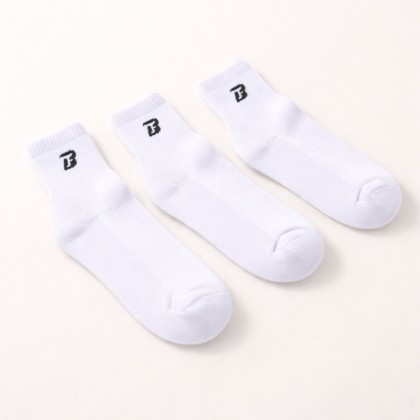 طقم جوارب (3 أزواج) من مورانو للرجال لون أبيض