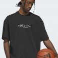 adidas Men's Anthony Edwards World OF 5 T-Shirt - Black
