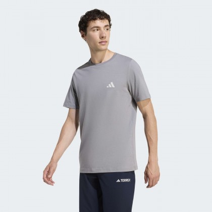 adidas Men's Terrex Camping Gear Graphic T-Shirt - Grey