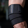 زوج مشد يد لرفع الاثقال لون اسود