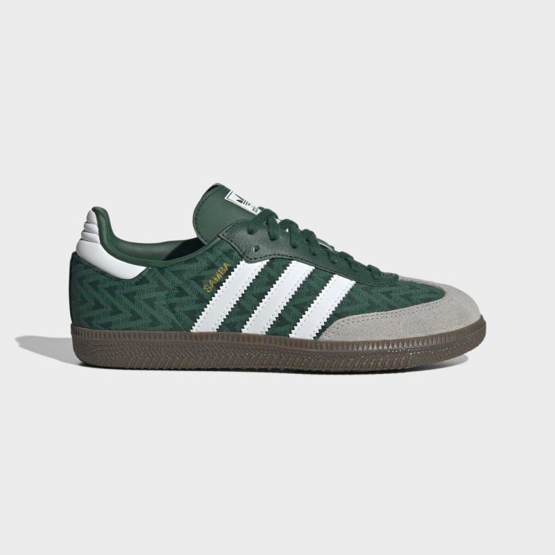 أحذية رياضية نسائي — adidas Womens' Samba OG Shoes-Green