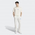 adidas Men's Essentials Small Logo Single Jersey Tee - Beige
