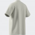 adidas Men's Essentials Small Logo Single Jersey Tee - Beige