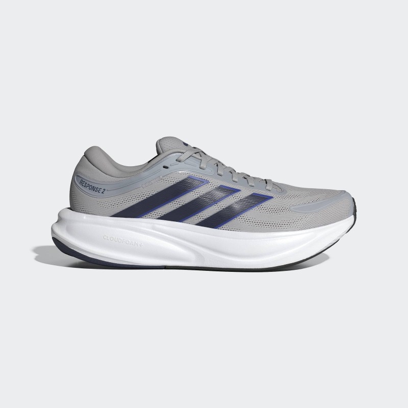 أحذية رياضية رجالي — adidas Men's Response 2 Running Shoes - Grey