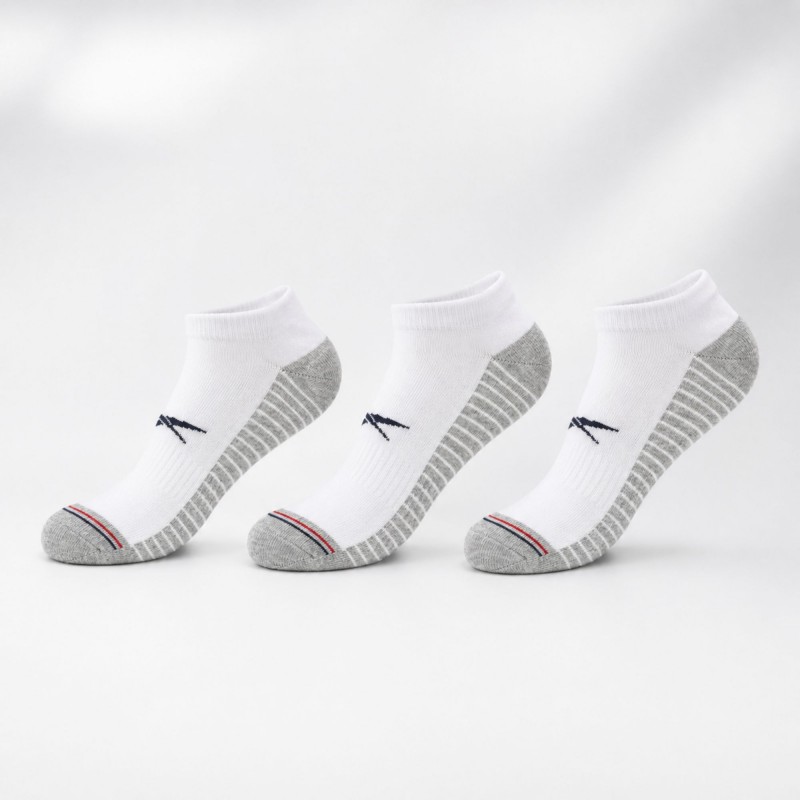 جوارب — Reebok Mens' Active Core Low-Cut 41-46 Socks (3 Pairs)