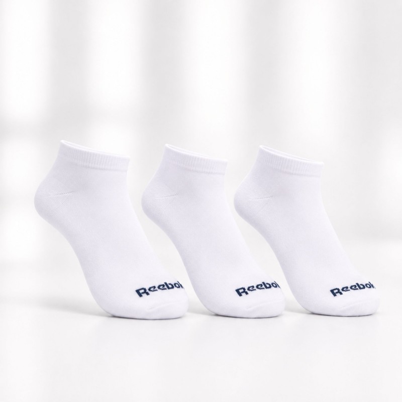 جوارب — Reebok Mens' Active Core Low-Cut 41-46 Socks (3 Pairs)