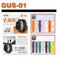 ساعة ذكية Ultra 3 Gus 01 مع 7 أحزمة