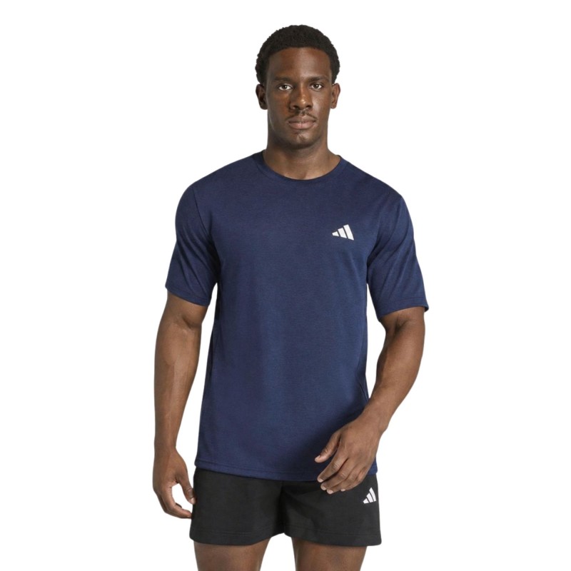 بلوزة — adidas Men's Workout Essentials Feelready Novelty Training Tee - Blue