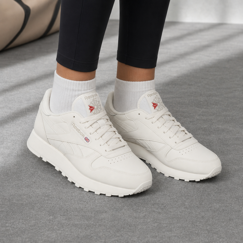 أحذية رياضية نسائي — Reebok Womens' Classic Leather Shoes