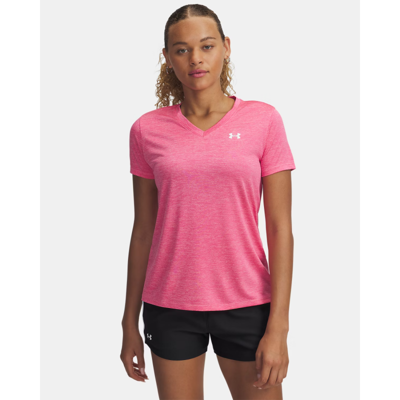 بلوزة — Under Armour Women's Tech Twist V-Neck Short Sleeve T-Shirt