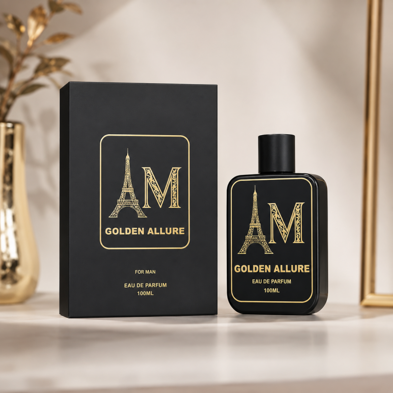 عطر — AM GOLDEN ALLURE EDP For Men 100ml