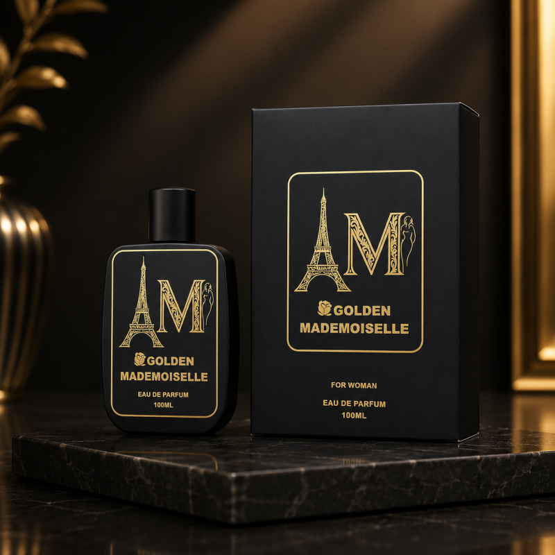 عطور رجالي — AM GOLDEN MADEMOISELLE For women 100ml