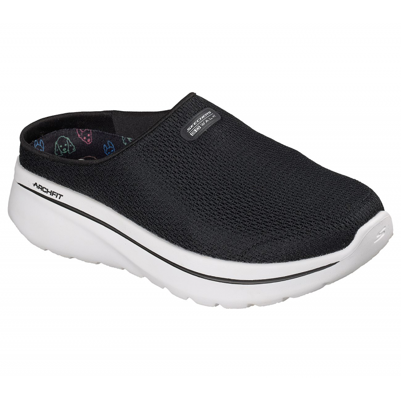 صنادل نسائي — Skechers Women's Go Walk Arch Fit N-Joy Slide