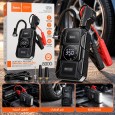 جهاز تشغيل طوارئ للسيارة Hoco QS6 مع منفاخ هواء وإضاءة وبطارية 8000mAh