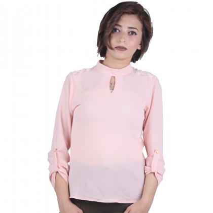 بلوزة ستاتية تركية Yaka