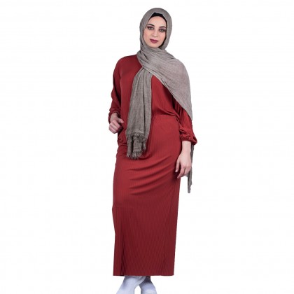 طقم ستاتي بلوزة وتنورة Dukkani Stan