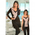 polkanبيجامة ستاتية تركية one size