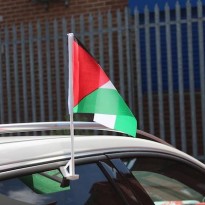 علم فلسطين للسيارة مقاس 20*28سم