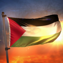 علم فلسطين 92*150 سم