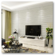 WALL PAPER WOOD GREEN and White 70*60cm PVC