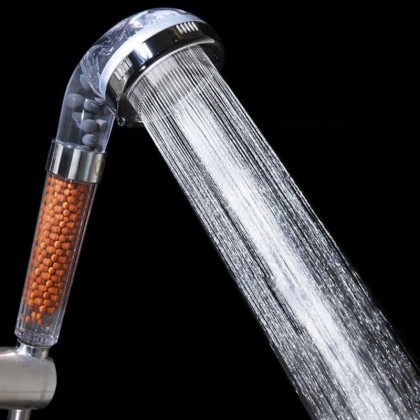 يد دوش التورمالين Transparent Shower