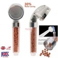يد دوش التورمالين Transparent Shower