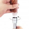 يد دوش التورمالين Transparent Shower