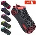 طقم جرابات 6 قطع للصبايا ( ساق قصير ) Reebok