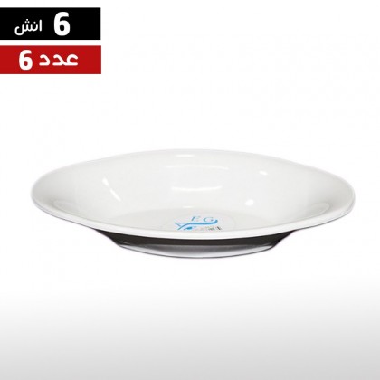 طقم شختورة ميلامين 6 قطع 6 انش
