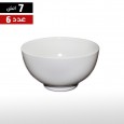 طقم زبدية ميلامين 6 قطع 7 انش