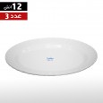  طقم جاطات ميلامين 3 قطع 12 انش مسطح