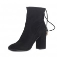 Marc Ecko Women SUEDE High Heel Boot