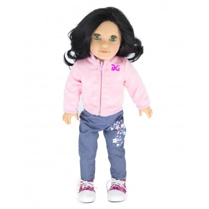 لعبة Arabian Girl شعر أسود وعيون خضراء