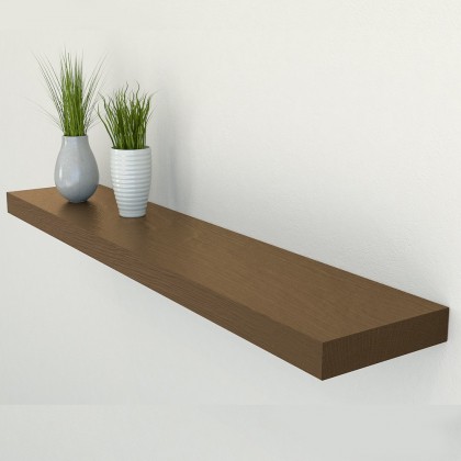 رف خشبي منزلي Floating Shelf