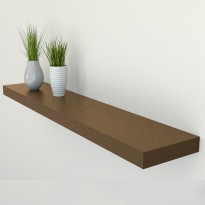 رف خشبي منزلي Floating Shelf