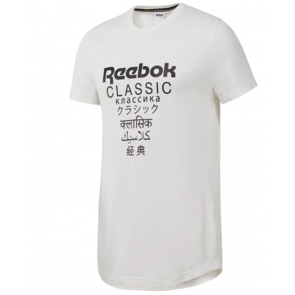 Reebok CLASSICS UNISEX SHORT SLEEVE EXTENDED TEE