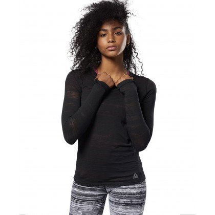 Reebok BURNOUT LONG SLEEVE TEE