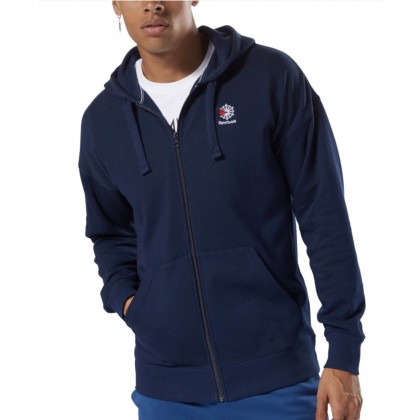 Reebok CLASSICS FOUNDATION FULL-ZIP HOODIE