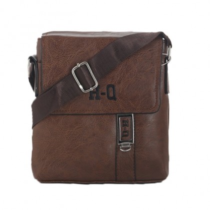 شنطة جلد رجالية حجم وسط HQ